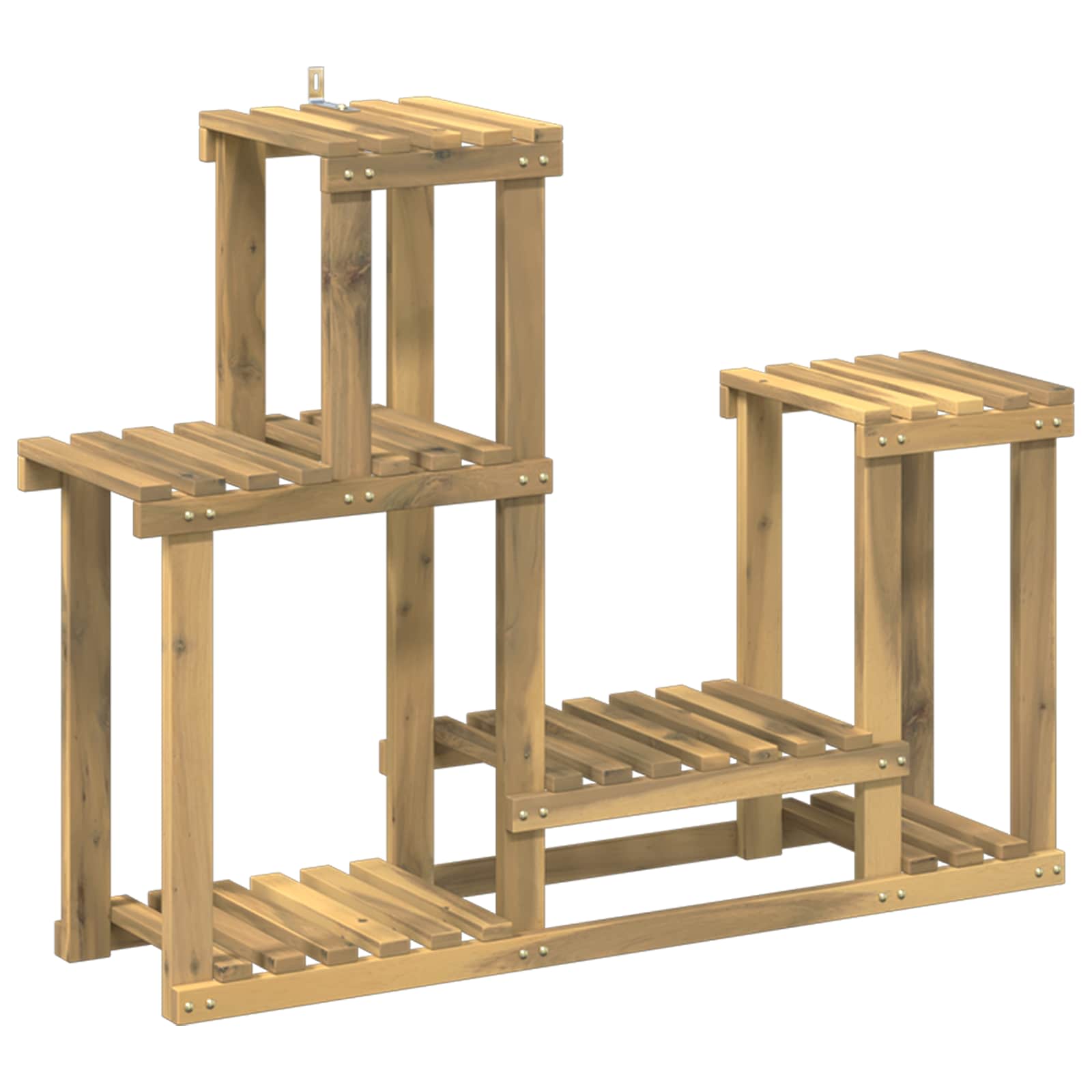 Maison Exclusive - Pflanzenständer Weiß 90 X 25 X 73 Cm Massivhol