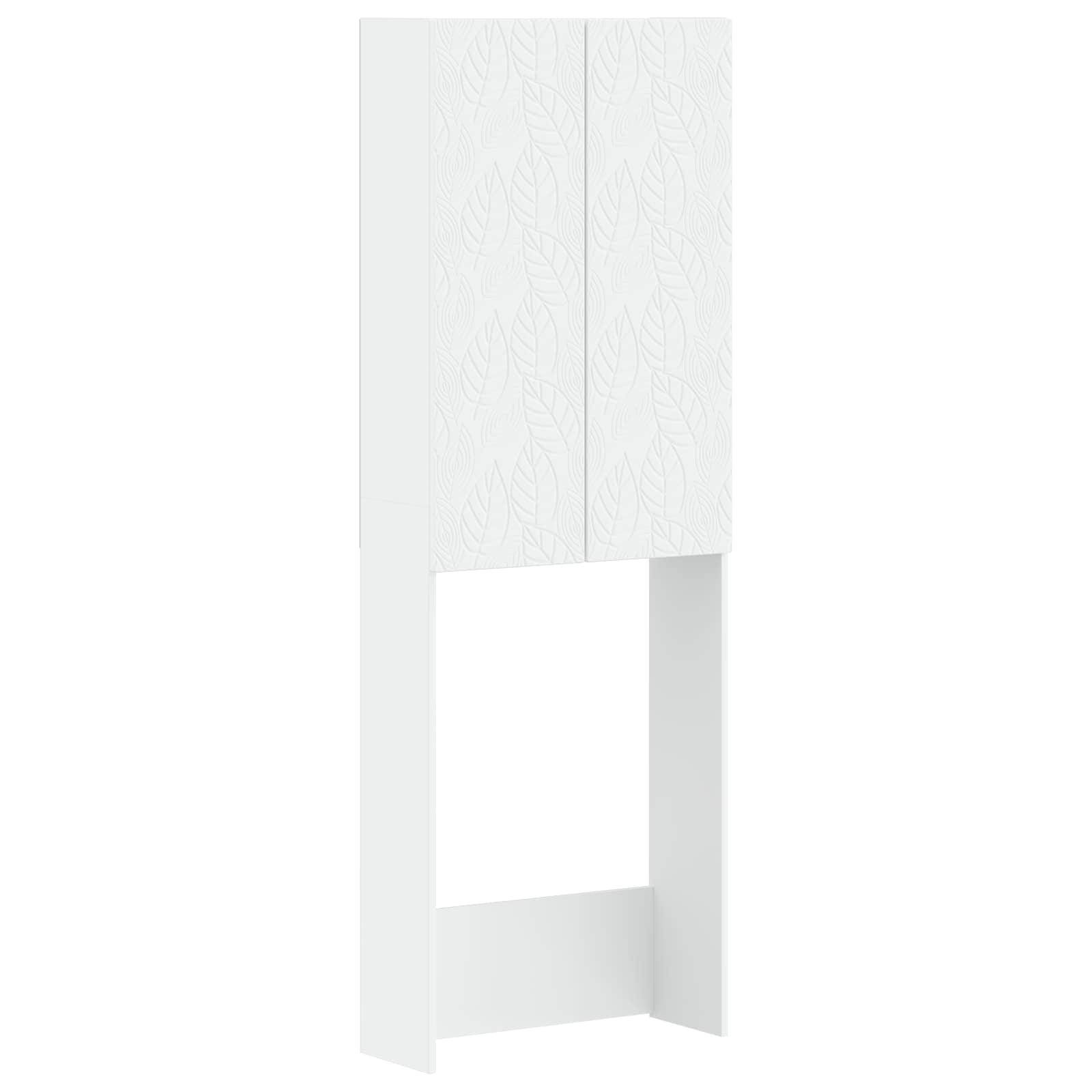 Maison Exclusive - Toilettenschrank Delft Weiß 66 X 25,5 X 190 Cm
