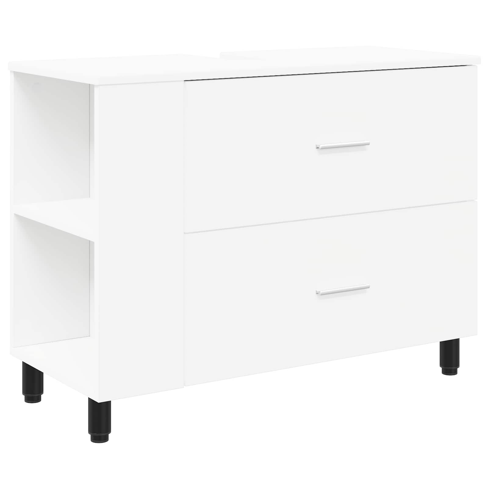 Maison Exclusive - Waschtisch Weiß 80 X 35 X 60 Cm Holzwerkstoff