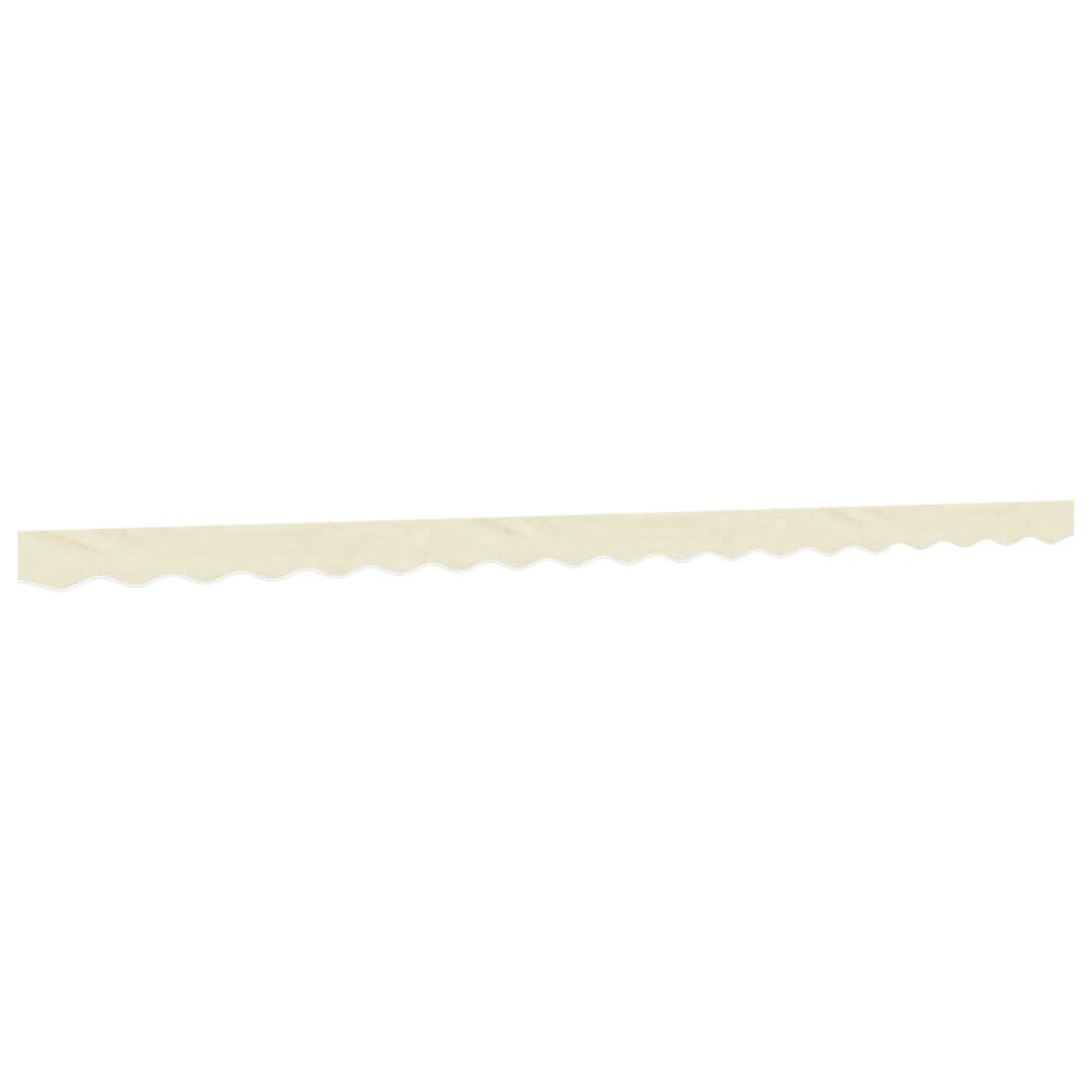 Maison Exclusive - Markisenvolant Creme Gestreift 430x20 Cm