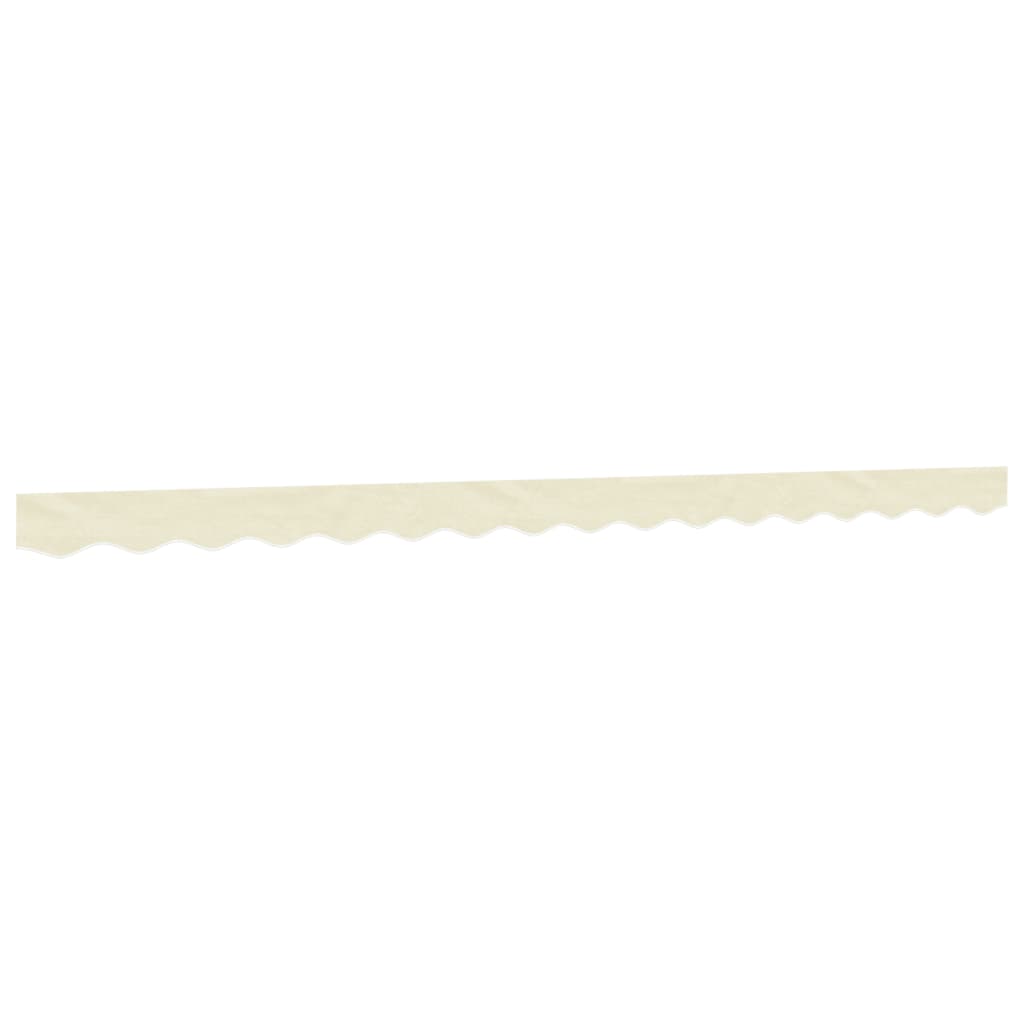 Maison Exclusive - Markisenvolant Creme Gestreift 380x20 Cm