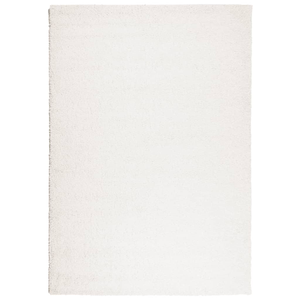 Maison Exclusive - Teppich Shaggy Hochflor Modern Creme 160x230 C