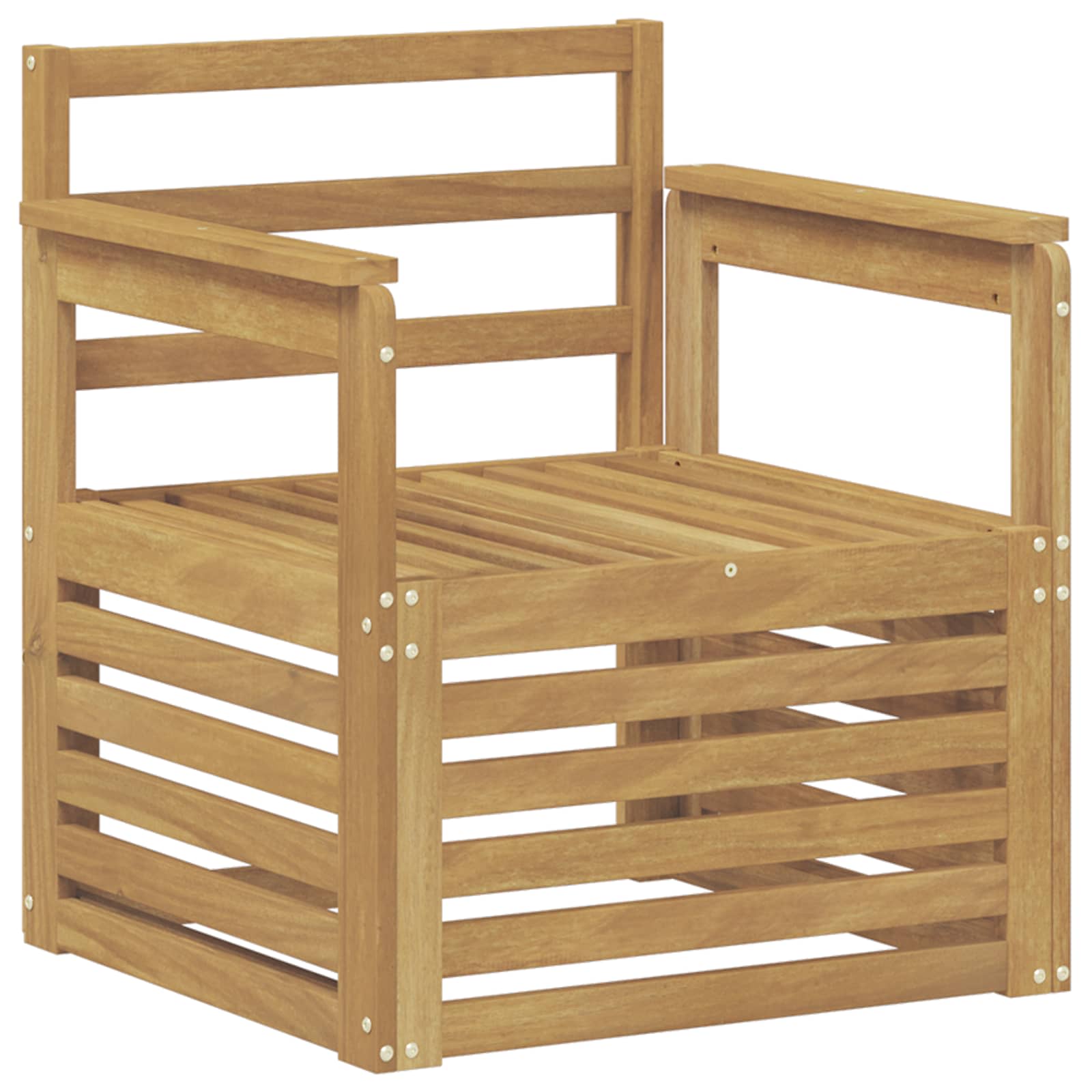 Maison Exclusive - 2 Stück Outdoor-sofagarnitur Massivholz Akazie