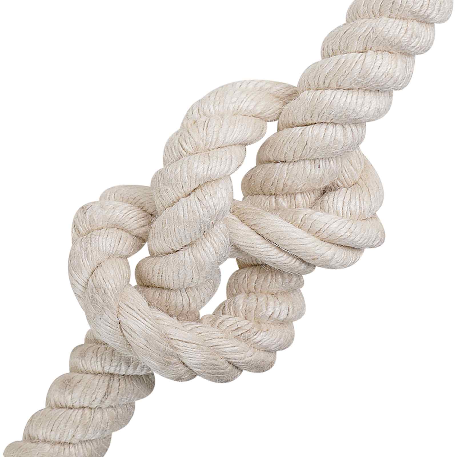 Maison Exclusive - Juteseil 24 Mm Weiß 100% Tossa Jute