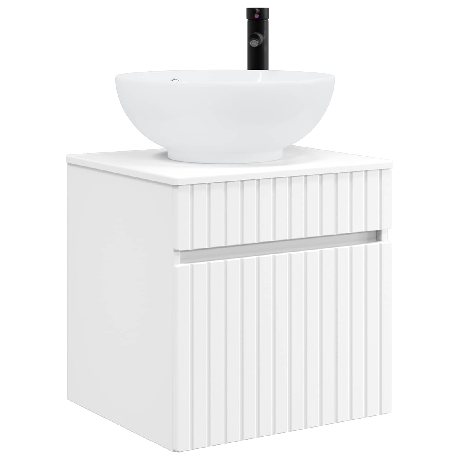 Maison Exclusive - Wandmontierte Waschbecken-vanität Weiß 49 X 44