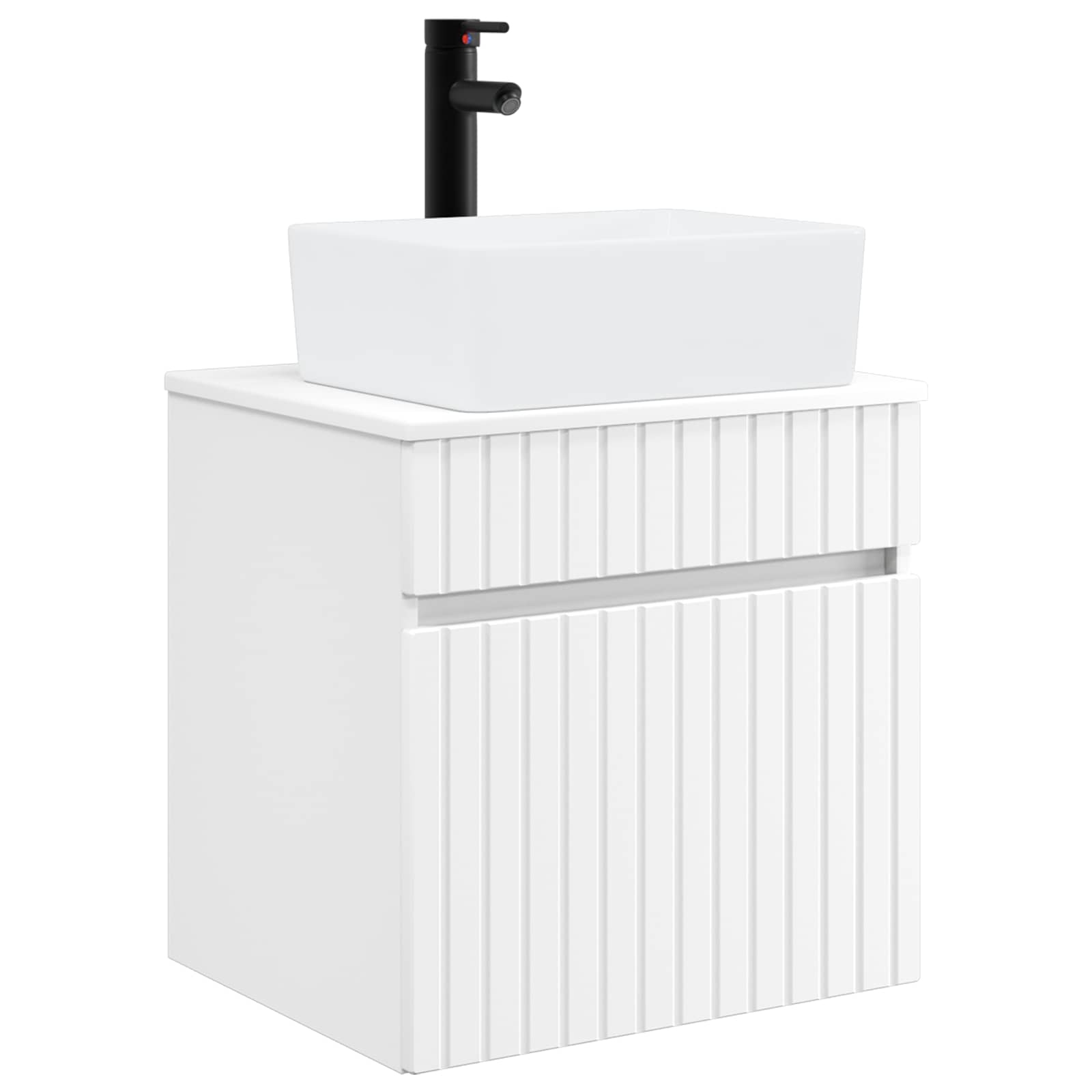 Maison Exclusive - Wandmontierte Waschbecken-vanität Weiß 49 X 41