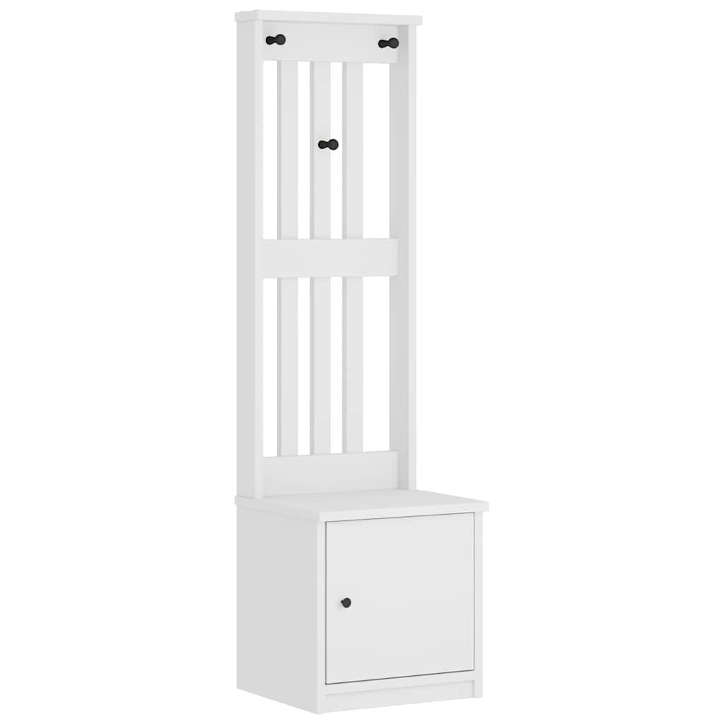 Maison Exclusive - Garderobenständer Sandnes Weiß 45x40x159,5 Cm
