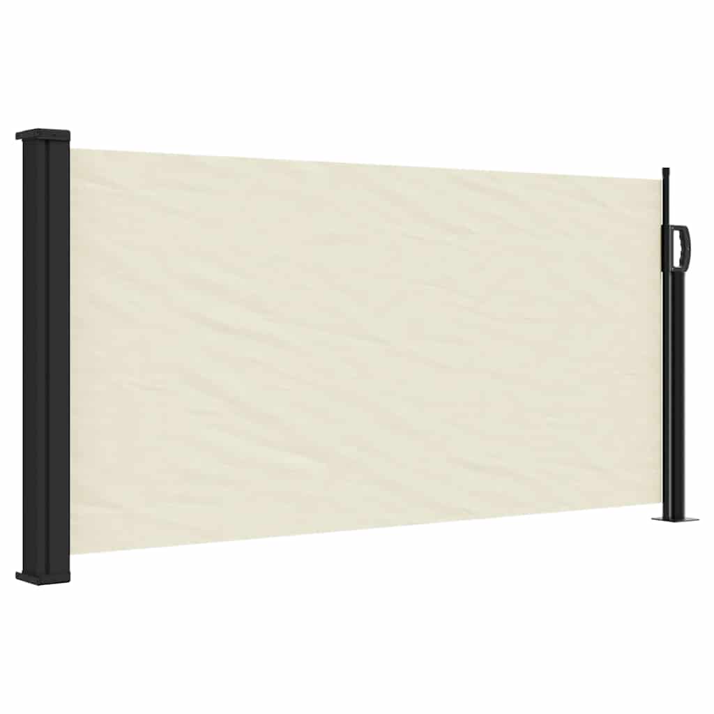 Maison Exclusive - Seitenmarkise Ausziehbar Creme 100x300 Cm