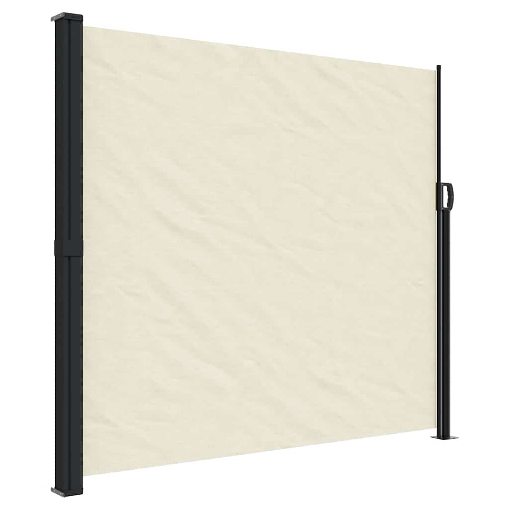 Maison Exclusive - Seitenmarkise Ausziehbar Creme 180x300 Cm