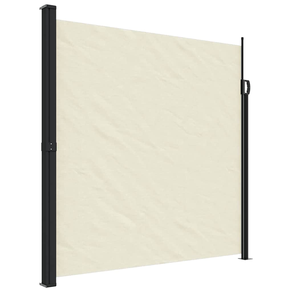 Maison Exclusive - Seitenmarkise Ausziehbar Creme 200x500 Cm