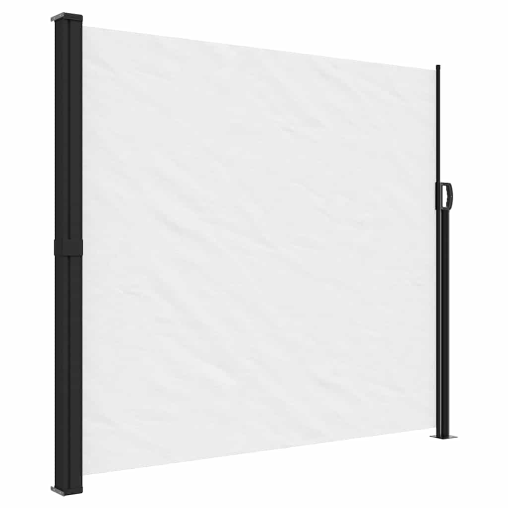 Maison Exclusive - Seitenmarkise Ausziehbar Weiß 180x300 Cm
