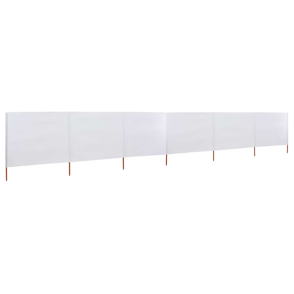 Maison Exclusive - 6-teiliges Windschutzgewebe 800 X 160 Cm Sandw