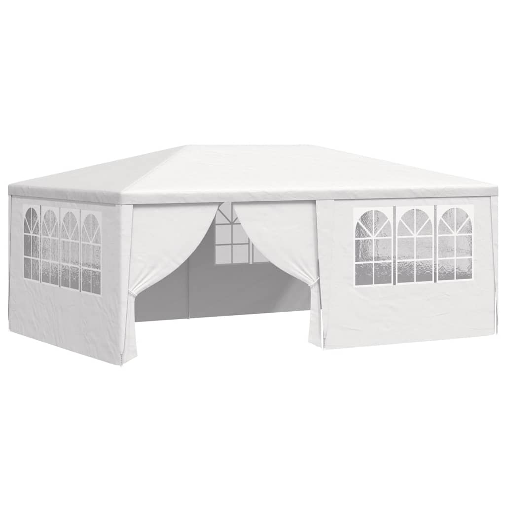 Maison Exclusive - Profi-partyzelt Mit Seitenwänden 4×6 M Weiß 90