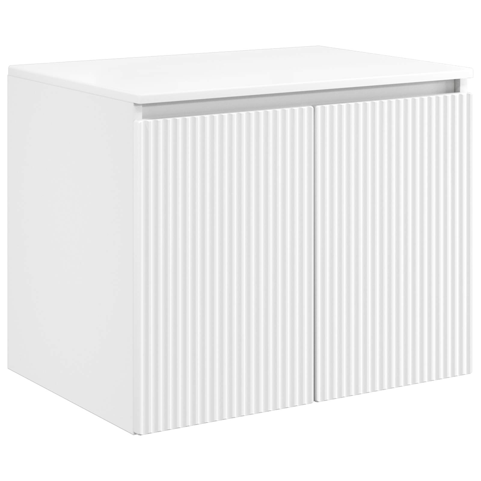 Maison Exclusive - Wandmontierter Badezimmerschrank Weiß 62,5 X 4