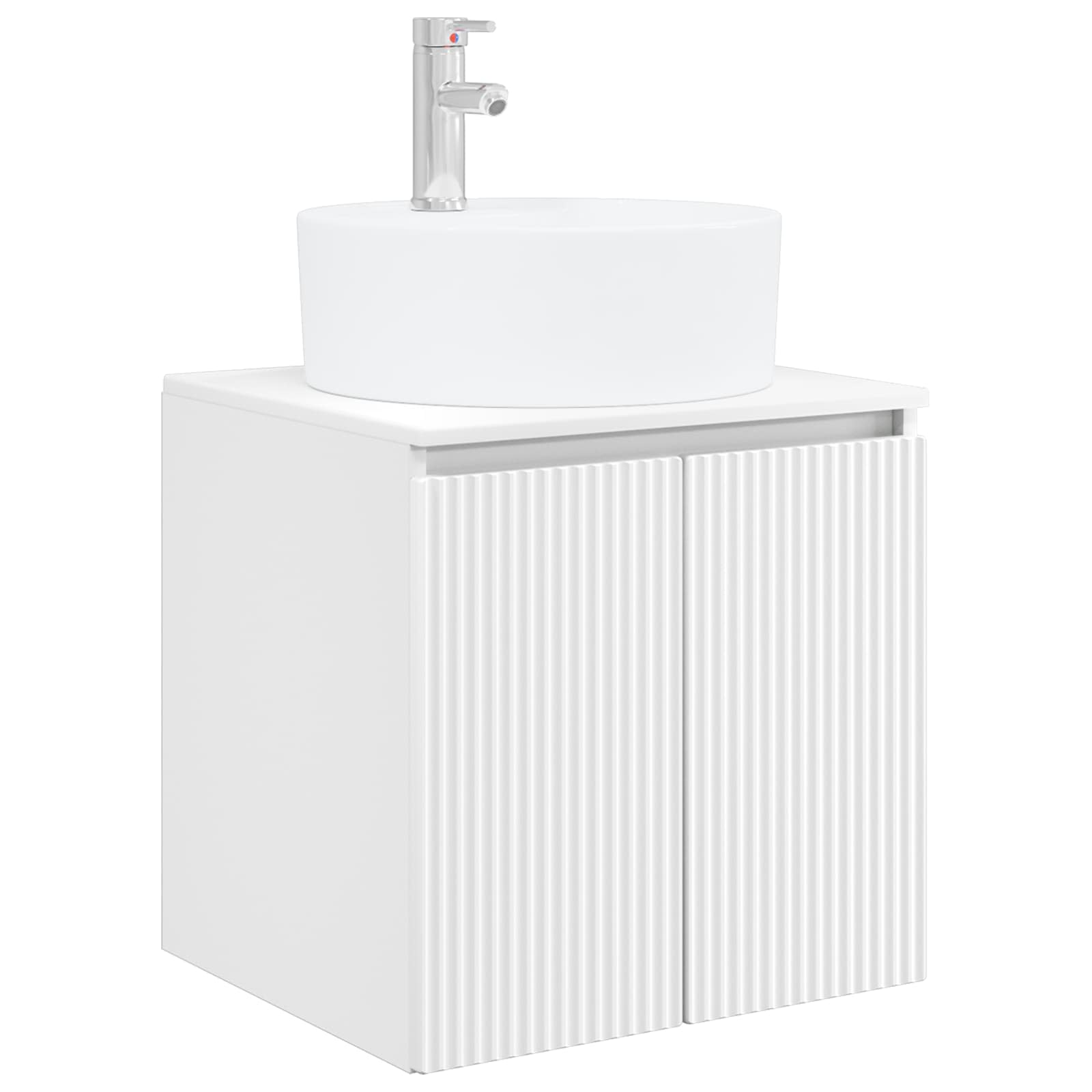 Maison Exclusive - Wandmontierte Waschtisch Weiß 49,5 X 44,5 X 65