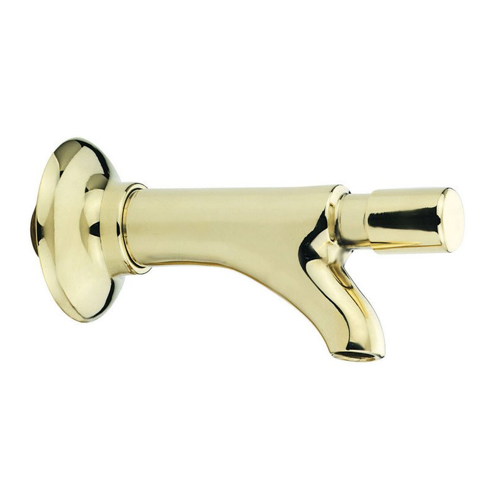 Druckknopf-wasserhahn Für Trinkbrunnen Mit Sofortabschaltung, Aus Messing In Poliertem Chrom – Idral 0156c12