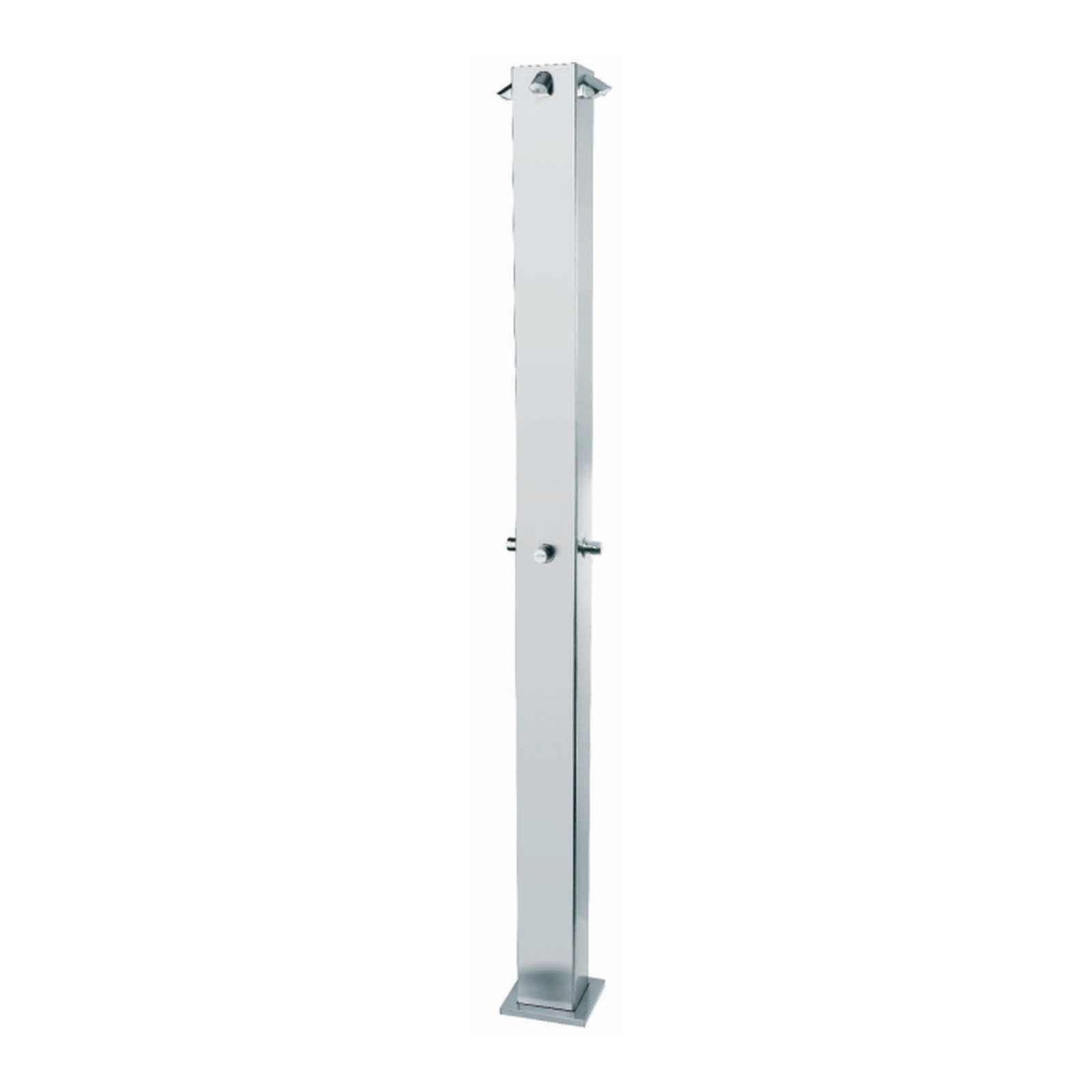 Duschsäule Mit Zeitschaltfunktion Und 4 Positionen Aus Verchromtem Edelstahl – Idral 09224