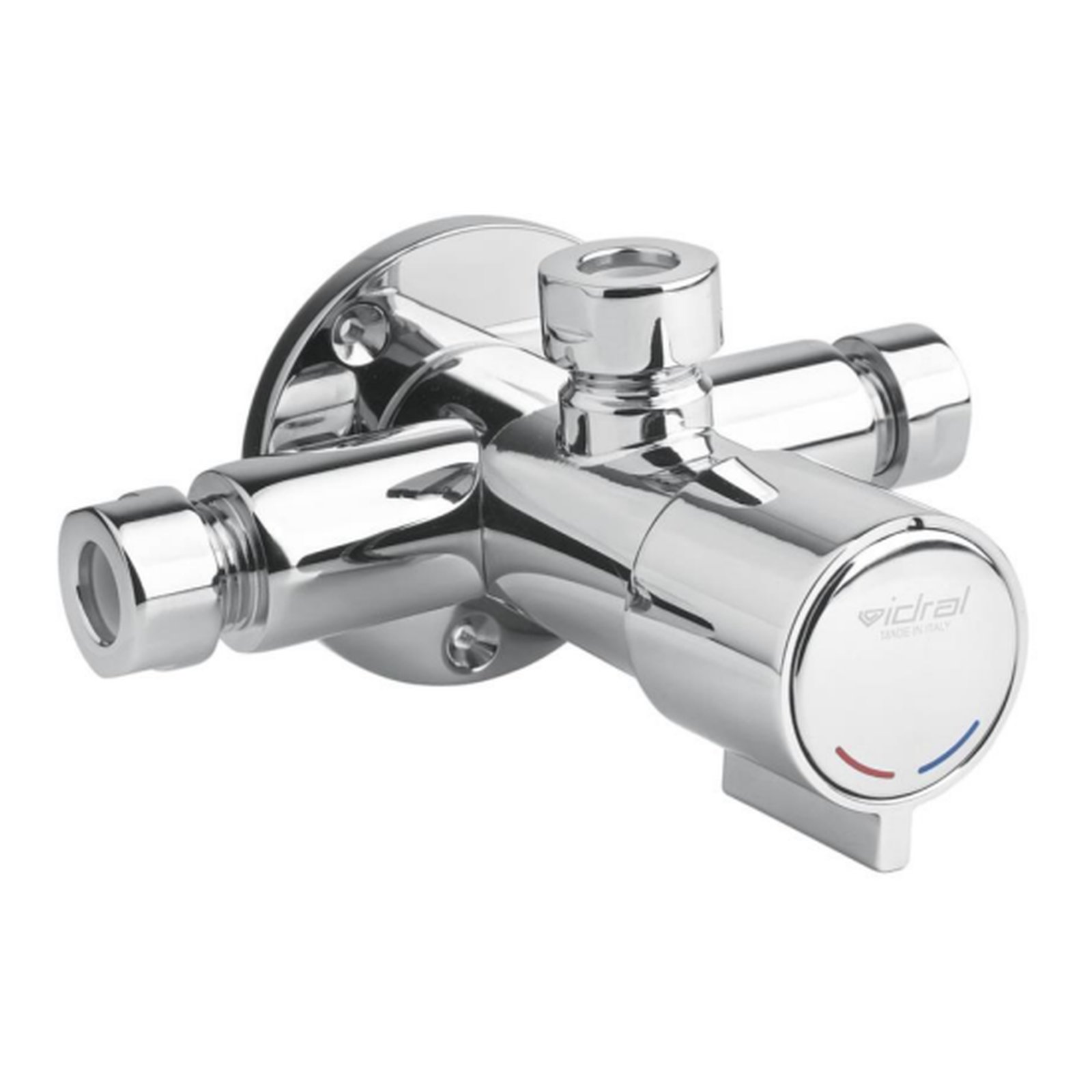 Duschmischer Mit 15-sekunden-zeitschaltfunktion Und Externer, Blockiersicherer Wasserzufuhr – Idral Minimal 08533f