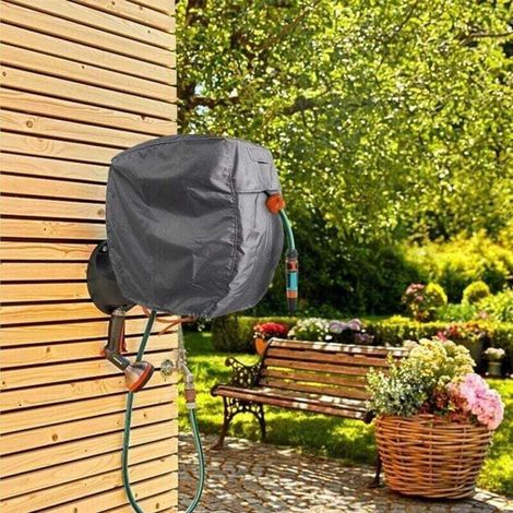 Redroad Wand Schlauchaufroller, 420d Oxford Schutzabdeckung, Universal Größe 60x45x60cm
