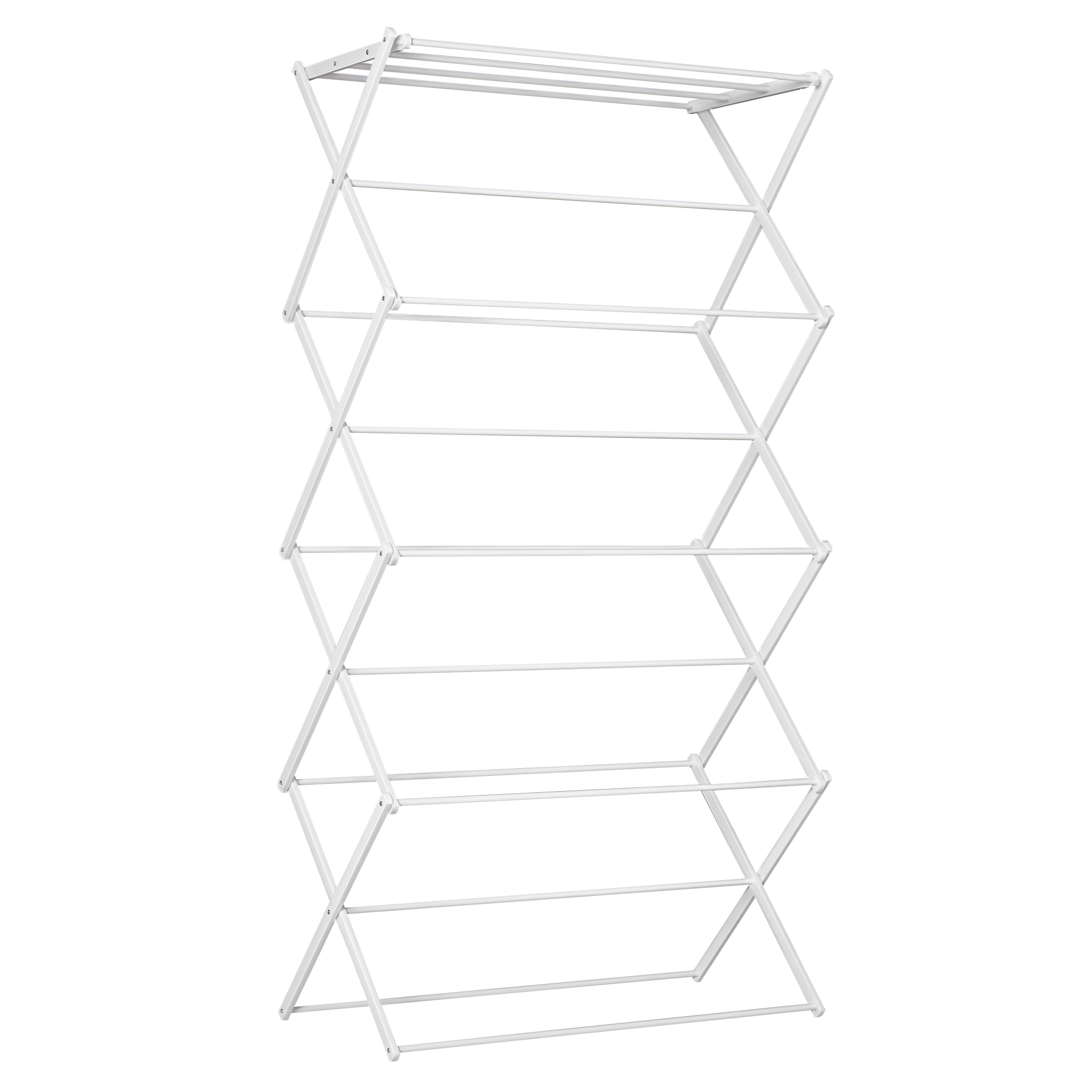 Wäscheständer 8-stufiger Trockengestell Turmtrockner Turmwäscheständer Trockenständer 74 X 35 X 144 Cm Weiß