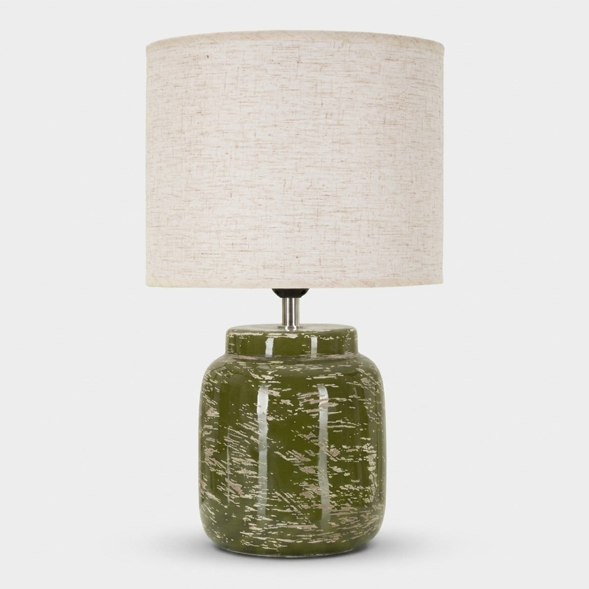 Moderne Tischlampe Aus Keramik Hut Glow - Dunkel Grün