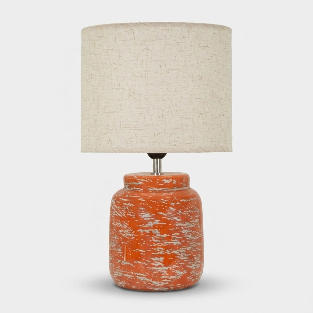 Moderne Tischlampe Aus Keramik Hut Glow - Orange