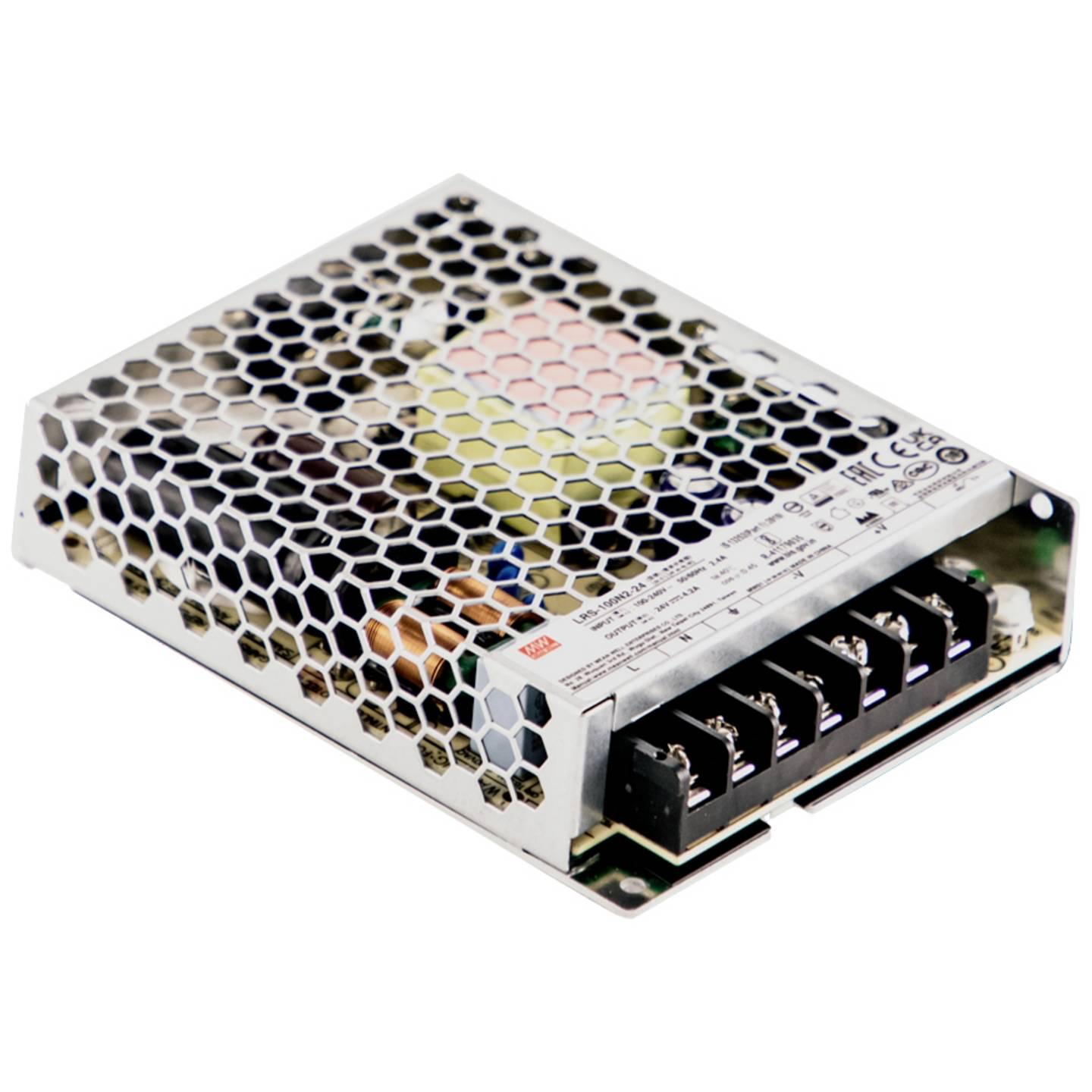 [gebraucht] B-ware Mean Well Schaltnetzteil Lrs-100n2-36 36v 2.8a 100.8w Stromversorgung Trafo 350g