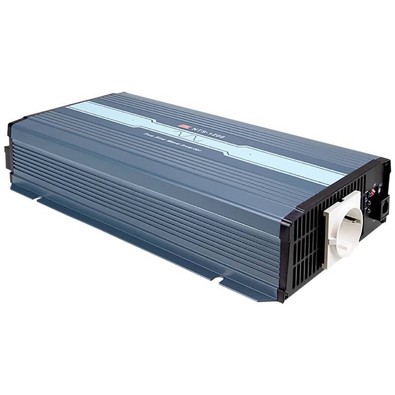 [gebraucht] B-ware Mean Well Wechselrichter Stromwandler Nts-1200 Eu Sinuswelle Fernbedienung 24v