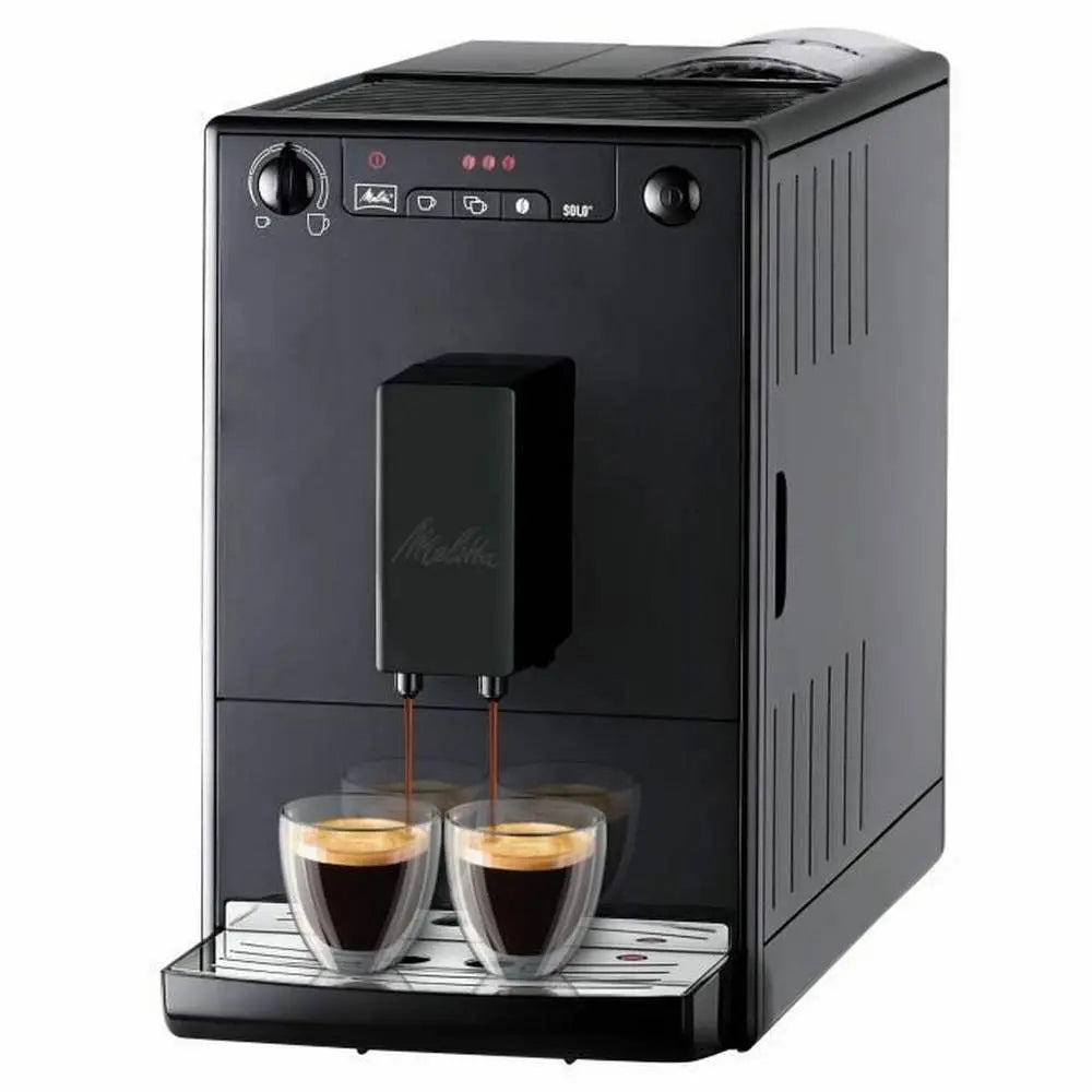 [gebraucht] B-ware Melitta Kaffeemaschine Kaffeevollautomat Caffeo Solo E950222 Pure Black