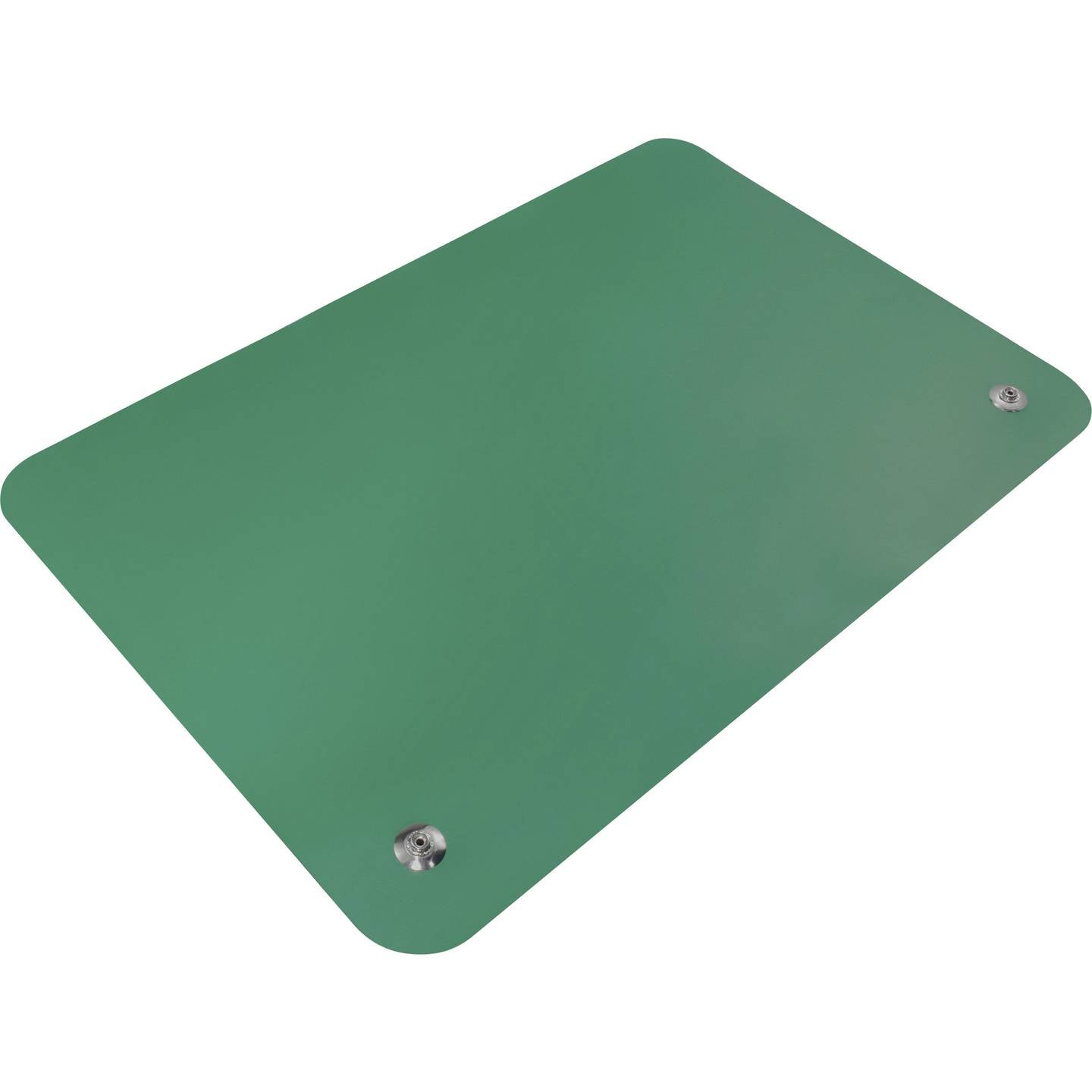 [neuwertig] B-ware Quadrios Esd Tischmatte Antistatisch Grün 120x60cm Druckknopf 10mm Schutzmatte