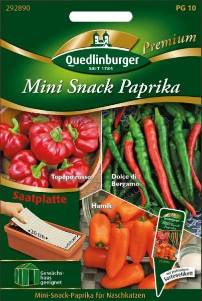 Quedlinburger Sp Mini Snack Paprika - Gemüsesamen