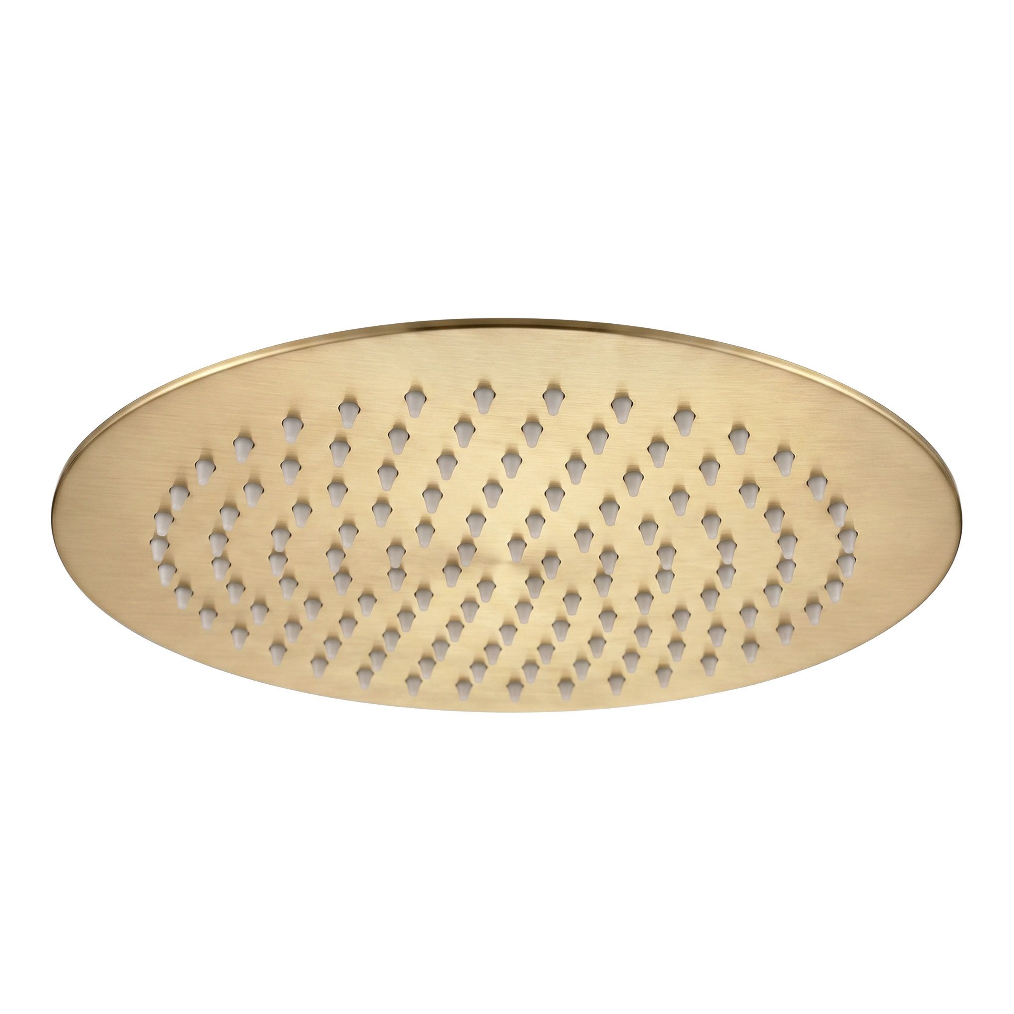 Rea Runde Regendusche Js-p014bg 25cm Brush Gold