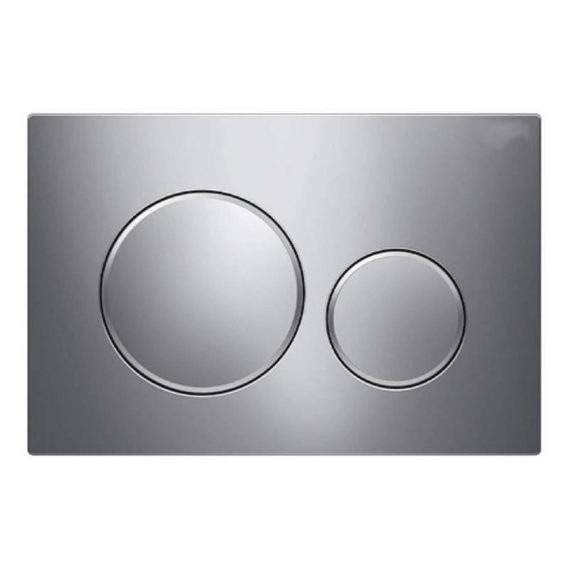 Gilt Für Geberit Sigma20 Betätigungsplatte Für 2-mengen-spülung: Chrom Matt/chrom Hochglanz (115.882.kn.1)