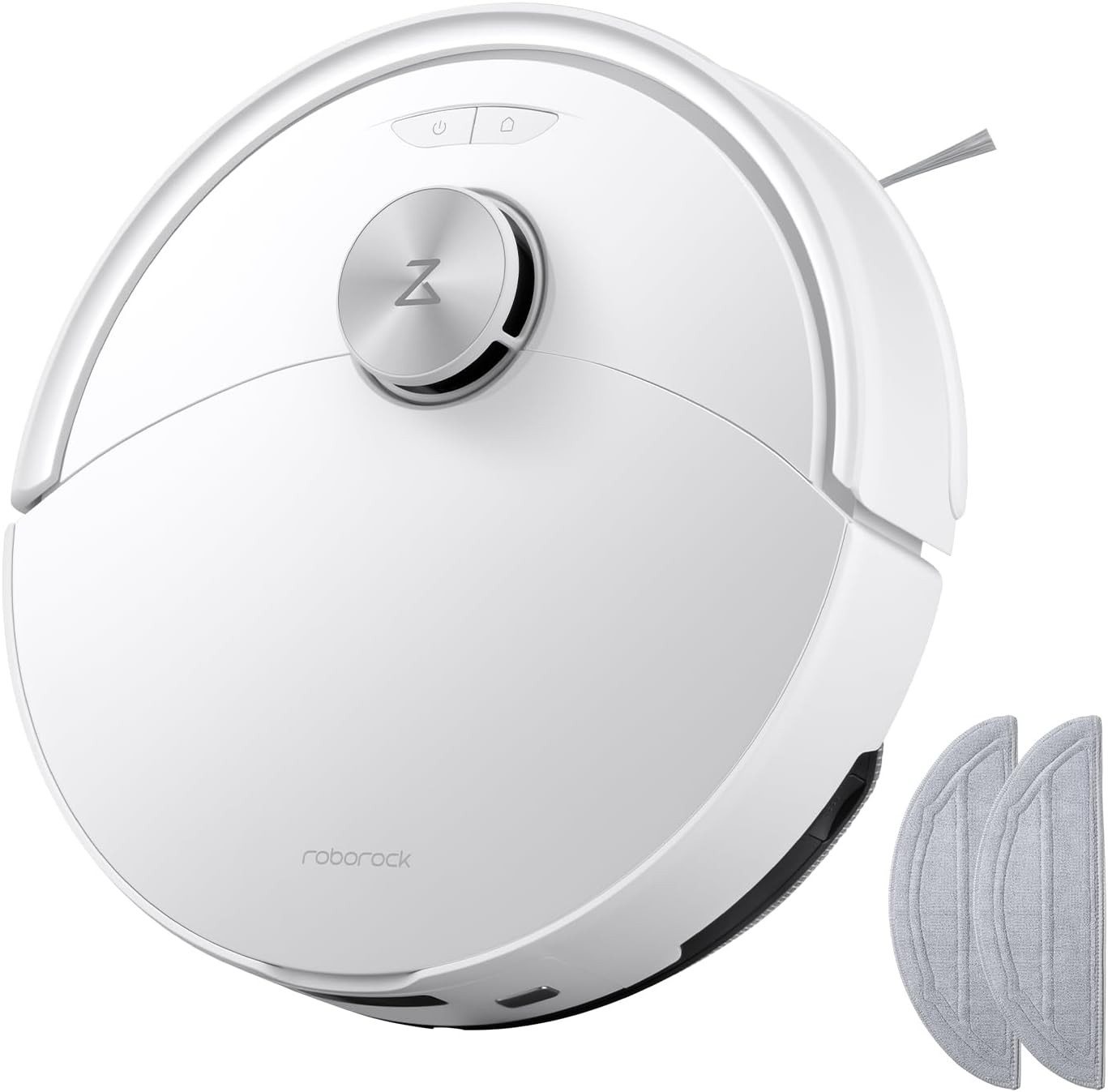 Roborock Q10 S5 Set Saugroboter Mit Wischfunktion, 10.000 Pa Hyperforce Saugkraft, Dual Anti-tangle System, Auto Lifting Mopping, Ideal Für Tierhaare, Teppiche, Hartböden Set Weiß