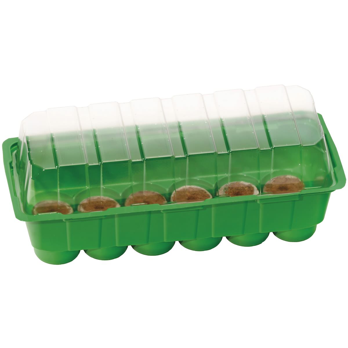 Romberg - Classic Anzuchthaus S Plus Coco Grün 27,5 X 11 Cm & 12 Kokos-quelltabletten