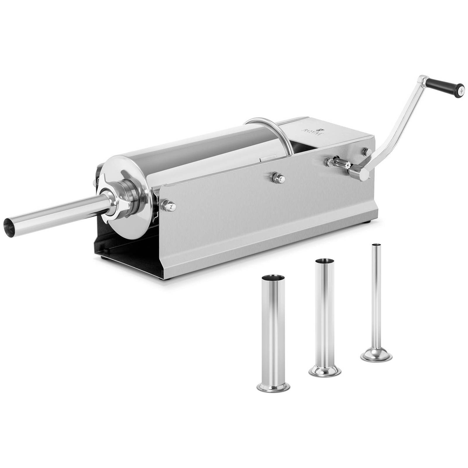 Wurstfüller Horizontal Wurstfüllmaschine Wurstspritze Wurstpresse Edelstahl 5 L