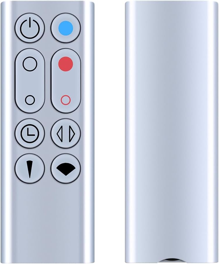 Ersatzfernbedienung Kompatibel Mit Dyson Pure Hot+cool Luftreiniger Hp00 Hp01 Am09, Silber