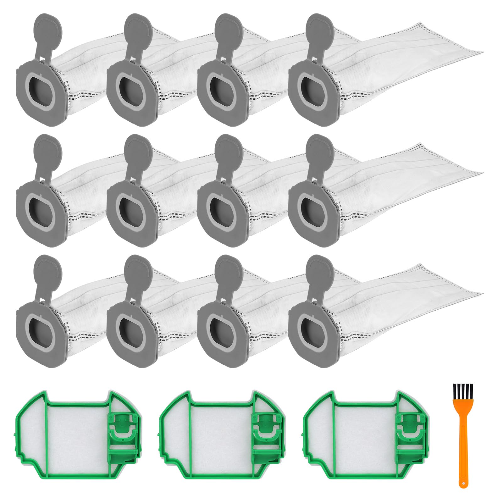 Staubsaugerbeutel Für Vorwerk Kobold Vk7 Fp7 Akku-staubsauger Ersatzteil Zubehör 12 Stück Staubbeutel Mit 3 Motorschutzfilter Filtertüten Vk 7 Fp 7 Beutel