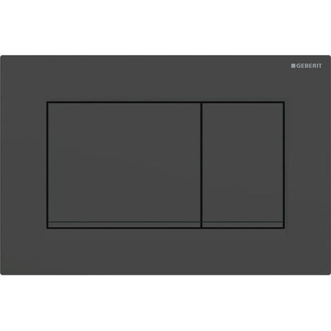 Compatibilité Betätigungsplatte Geberit Sigma30-115.883.16.1-mat / Noir