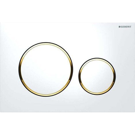 Kompatibel Mit Grohe Skate Cosmopolitan Bedienplatte-sigma20-115.882.kk.1-weiß, Gold