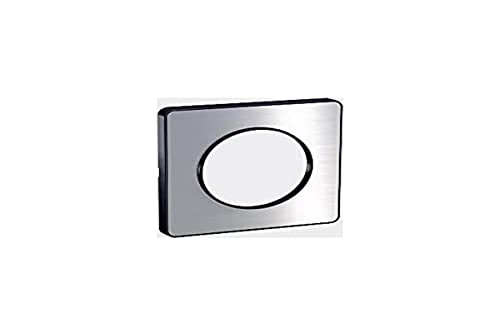 Schneider Electric S540802j Odace Touch 1-wege Korative Platte, Anthrazitgrau/bross Aluminium