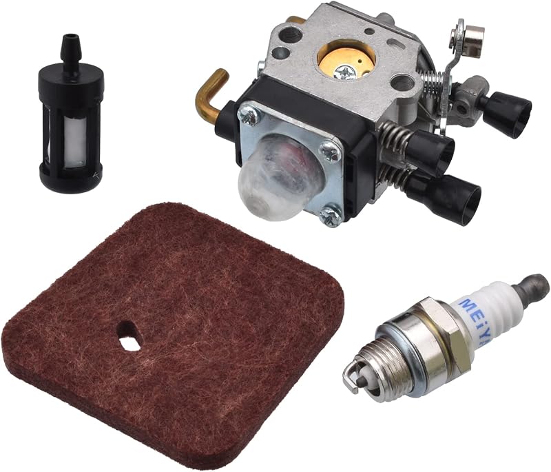 Cancanle Vergaser Luftfilter Zündkerze Kraftstofffilter Für Stihl Fs38 Fs45 Fs55 Fc55 Fs74 Fs75 Fs76 Fs80 Fs85 Km80 Zama C1q Serie Freischneider