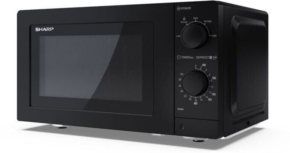 Sharp Yc-ms181ae-b 18 Liter 700 W Mikrowelle Schwarz"-"183954401 Bild 2