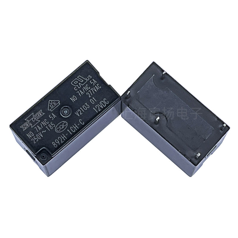Matsukawa 892h-1ch-c12vdc7a5-poliger Elektromagnetischer Relais-schalter (ein/aus) Mittlerer Leistung (gleichstrom)