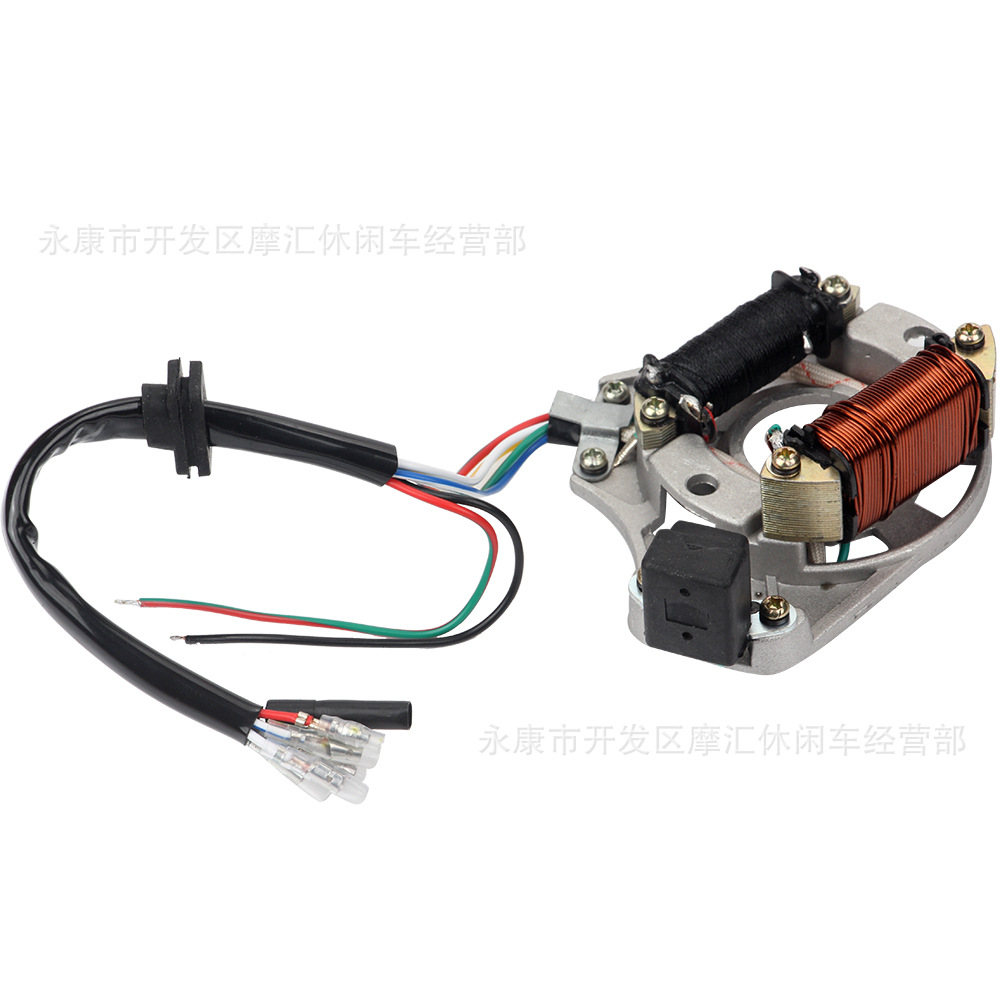 Offroad-motorrad-/atv-/strandbuggy-zubehör 50-110 Cm³ Elektrostarter Dy100 Spulenmagneto-stator