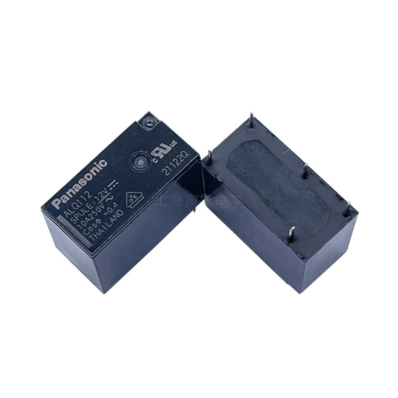 Panasonic Alq124 24vdc 5-poliges 10a Ein-/aus-relais, Fabrikneu, Importiert, Original-elektromagnetiksignal.