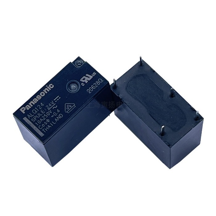 Panasonic Alq112 12vdc 5-poliges 10a Einzel-ein/aus-relais, Fabrikneu, Importiert, Original-elektromagnetiksignal.