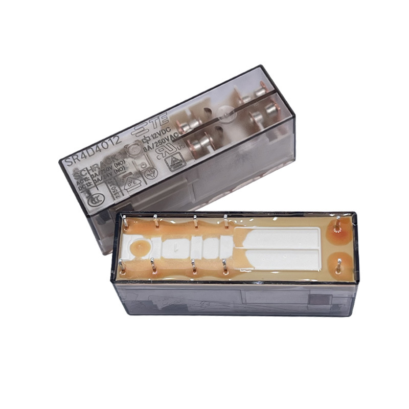 Te Connectivity Sr4d4012 12vdc 8a Fabrikneues Importiertes Aufzugssicherheitsrelais (doppelschalter)