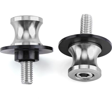 Cnc-gefräste Motorrad-hinterradschwingen-spulengleiter, Schwingen-spulenhalter (6 Mm, Silber)