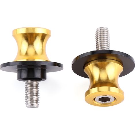 Cnc-gefräste Motorrad-hinterradschwingen-spulengleiter, Schwingen-spulenhalter (8 Mm, Gold)
